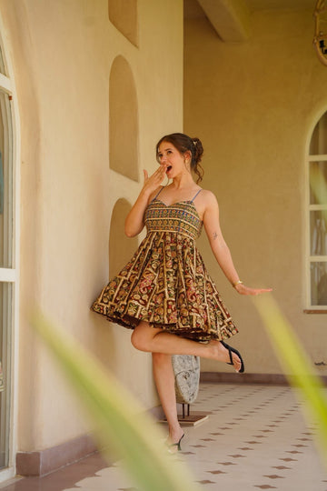 Shimmer Shadow Heavy Dress
