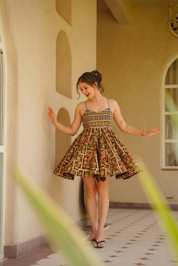 Shimmer Shadow Heavy Dress