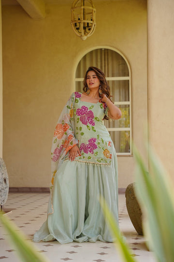 Samyukshaa Heavy Embroidered Kurta Set