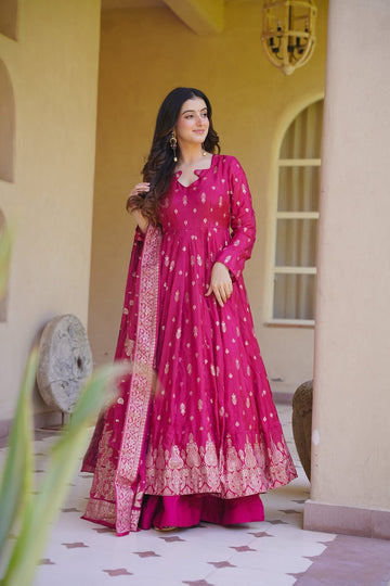 Zarqash Dastaan Anarkali Suit Set
