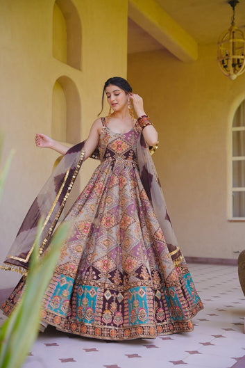 Mehraab Muse Embroidered Maxi Set