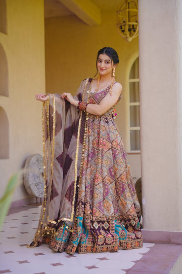 Mehraab Muse Embroidered Maxi Set