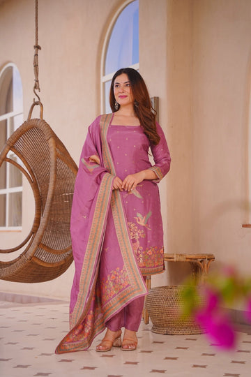 Hridya Printed Straight Kurta Set