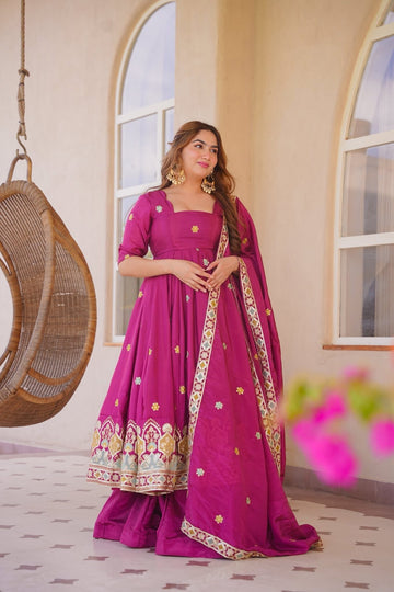 Arovika Elegant Anarkali Suit Set